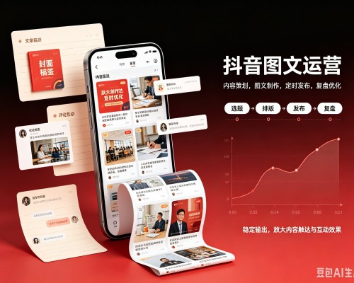 北湖抖音图文代运营服务