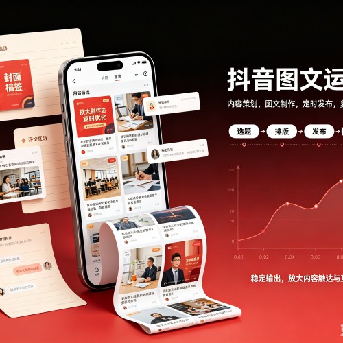 北湖抖音图文代运营服务